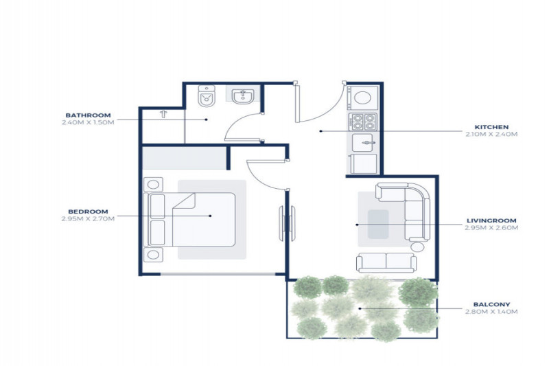 Apartment in United Arab Emirates, in Dubai Healthcare City