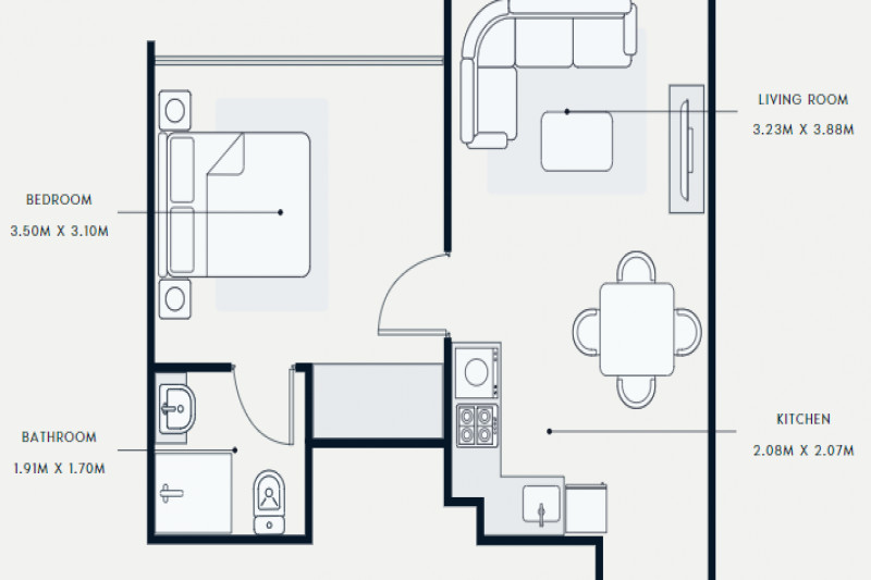 Apartment in United Arab Emirates, in Mohammed Bin Rashid City