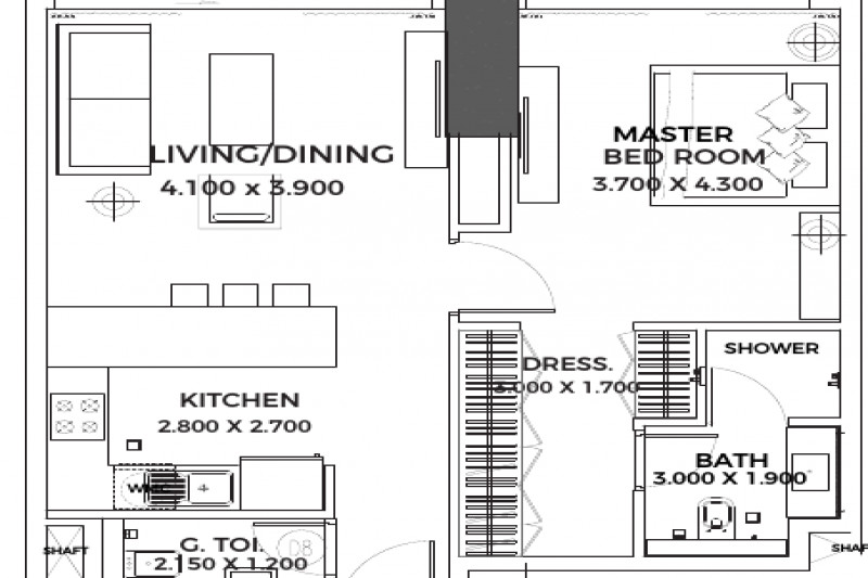 Apartment in United Arab Emirates, in Jumeirah Lakes Towers