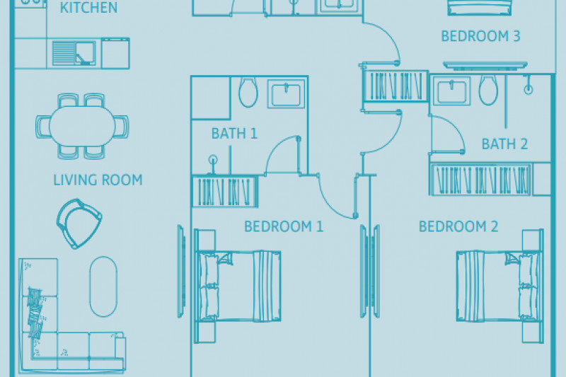 Apartment in United Arab Emirates, in Jumeirah Village Circle