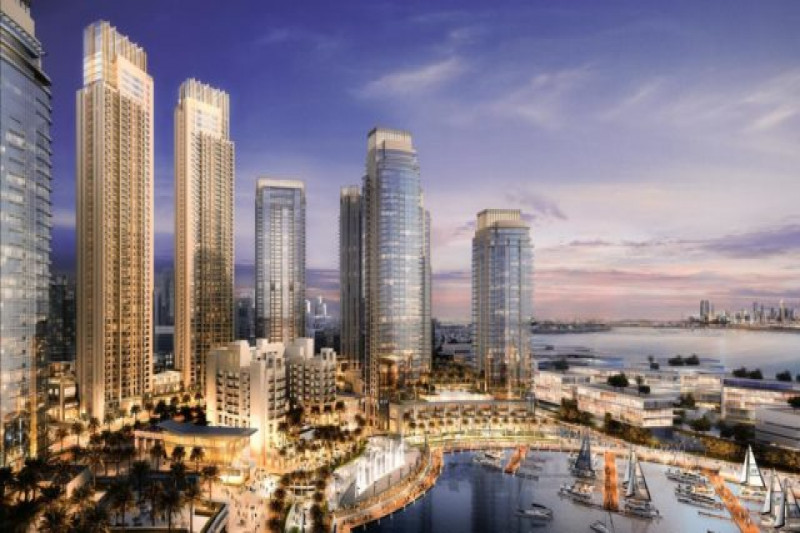 Apartment in United Arab Emirates, in Dubai Creek Harbour