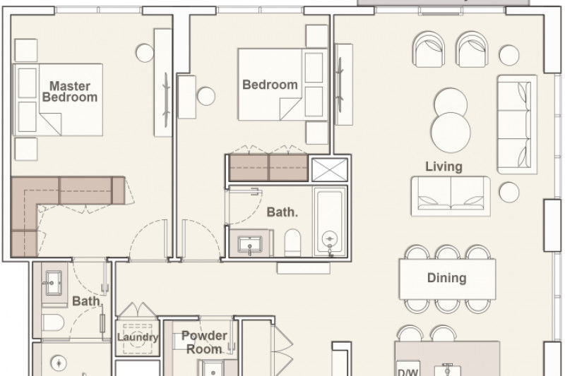 Apartment in United Arab Emirates, in Mohammed Bin Rashid City