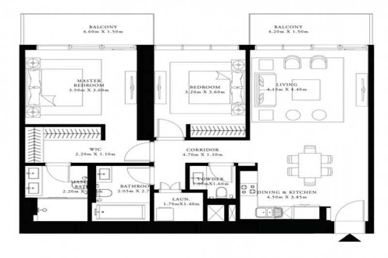 Apartment in United Arab Emirates, in Emaar Beachfront