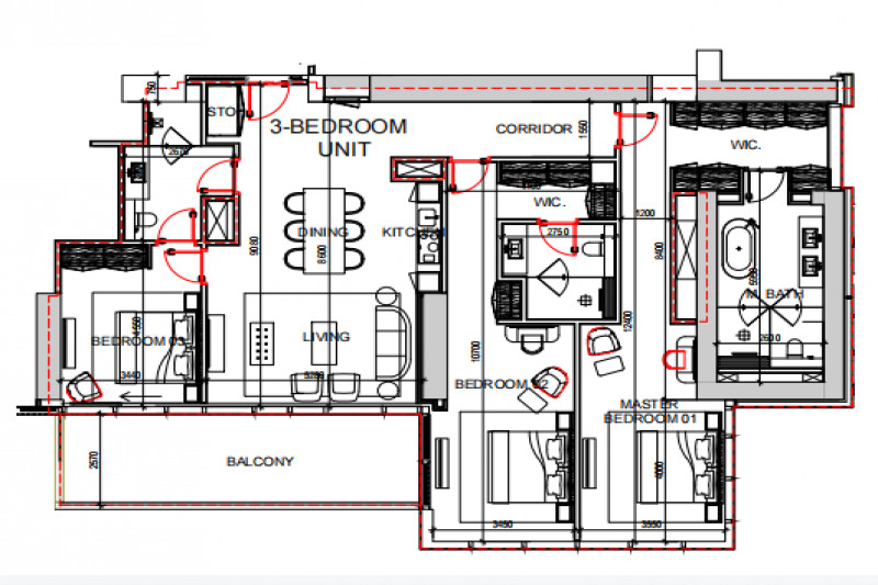 Apartment in United Arab Emirates, in Jumeirah Beach Residence