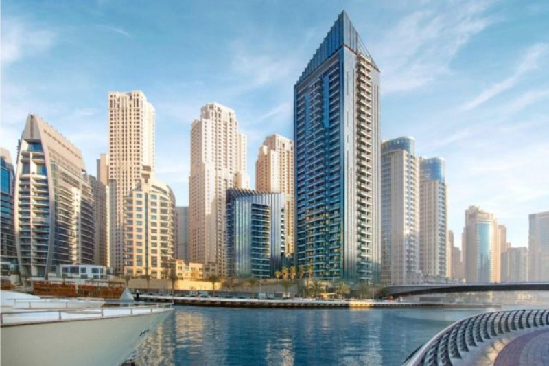 Penthouse in United Arab Emirates, in Dubai Marina