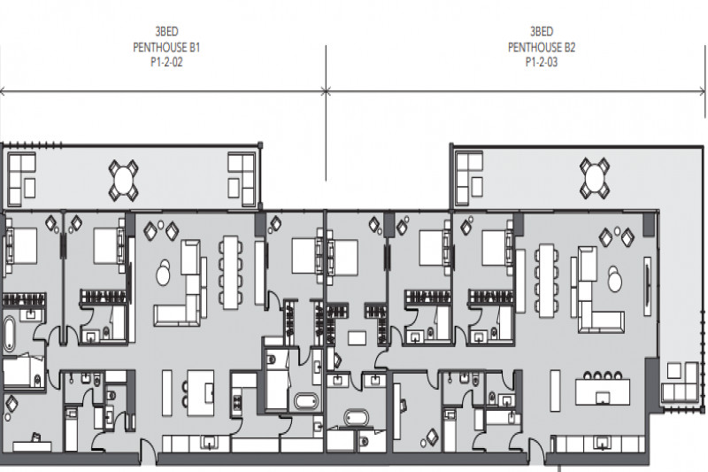 Penthouse in United Arab Emirates, in Palm Jumeirah