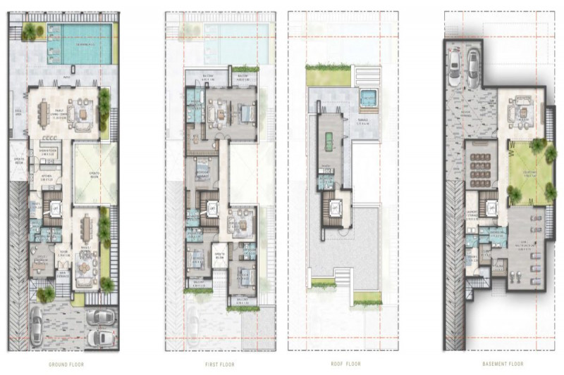 Villa in United Arab Emirates, in Damac Hills