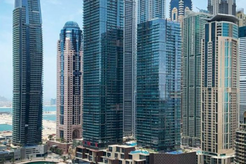 Penthouse in United Arab Emirates, in Dubai Marina